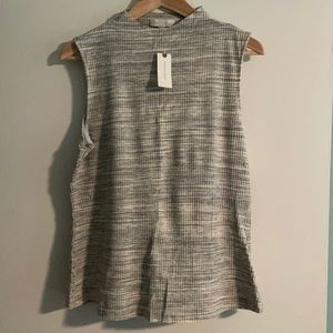 Eri + Ali Mock Neck Tank Top